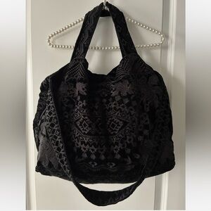 Johnny Was Velvet Tote
